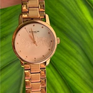 Authentic coach watch